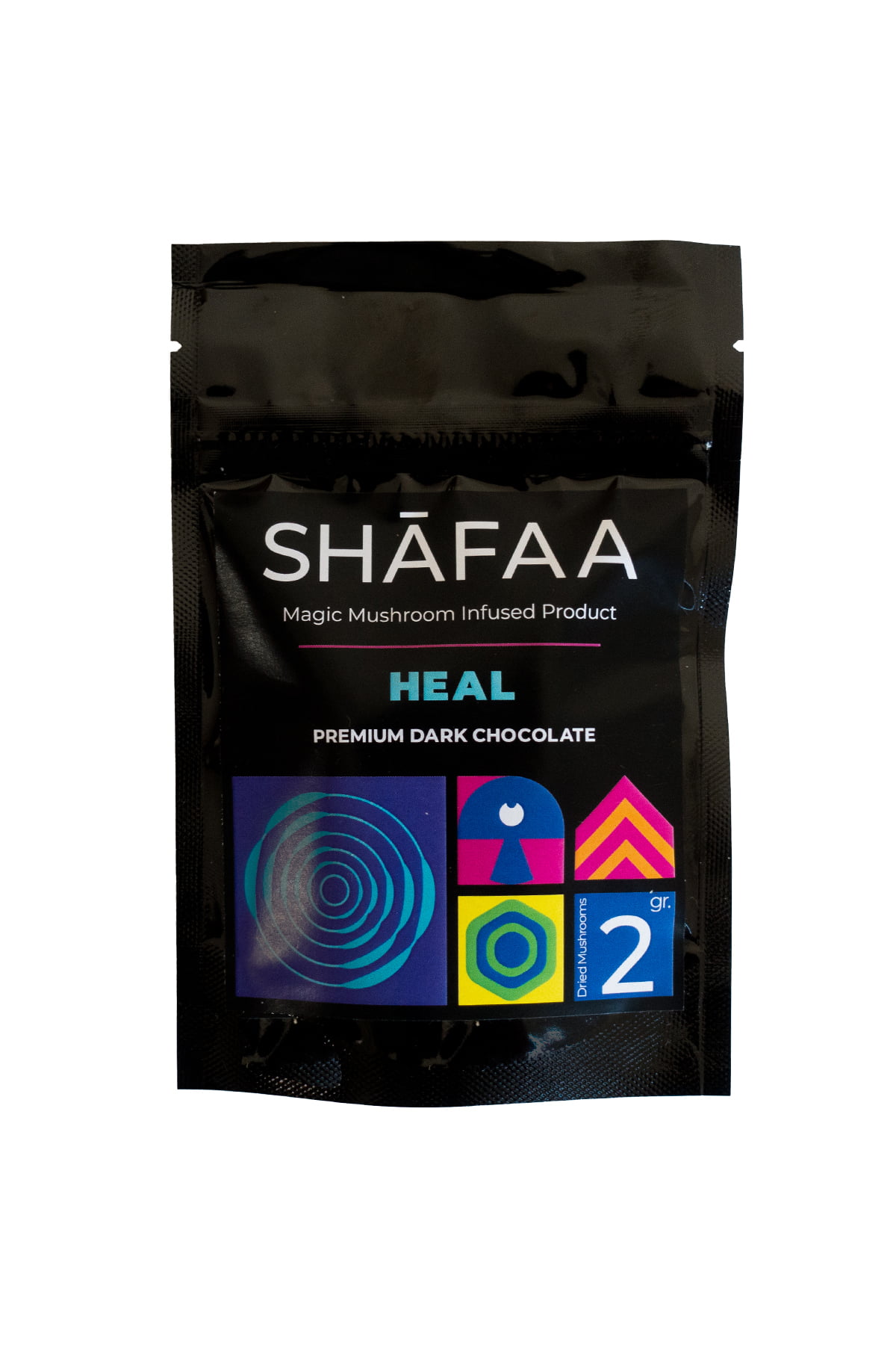 Shafaa Macrodosing Magic Mushroom Dark Chocolate Edibles - Image 2